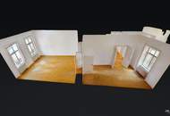 Renovierte 2-Zimmer-Wohnung – zentral begehbar & unbefristete Miete