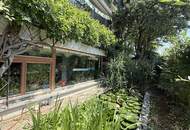 Loftwohnung mit Garten, Terrasse und Schwimmteich : naturnah und außergewöhnlich.