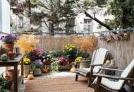 Perfekte Anbindung und schöne Terrasse zum Innenhof!