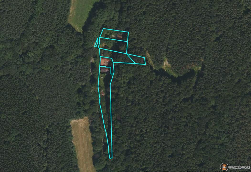 Baugrundstück in Alleinlage umgeben von Wald!