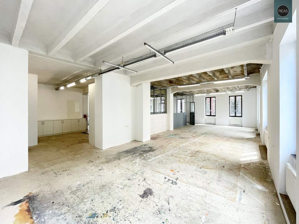 Unbefristet: Loft mit großem Balkon in der Brotfabrik Wien!