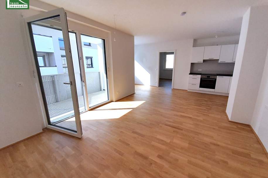 Geräumige 2-Zimmer-Wohnung in Bestlage! Karmeliterhof - Neubauwohntraum beim Rathausplatz - JETZT ANFRAGEN, Wohnung-miete, 801,86,€, 3100 Sankt Pölten(Stadt)