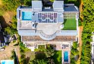 Exklusives Penthouse mit Pool, Dachterrasse, Panoramablick über Wien &amp; 2 Tiefgaragenstellplätze