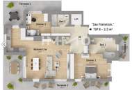 Wohnen mit Stil &amp; Ruhe – 3 moderne Zimmer im Erstbezug