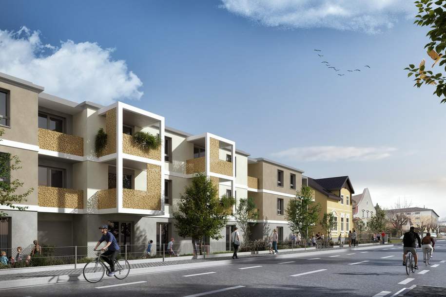 HOCHWERTIG UND MODERN WOHNEN IM STADTZENTRUM VON KORNEUBURG - IHRE WUNDERBARE BALKONWOHNUNG IM KORNEUM - PROVISIONSFREI, Wohnung-kauf, 409.750,€, 2100 Korneuburg