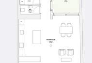 "Reihenhaus" - Wohnung mit kl. Garten und Terrasse - nähe Bahnhof Meidling - AB SEPTEMBER