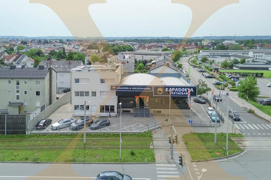 Anlageobjekt bestehend aus Gewerbe- und Büroräumlichkeiten sowie Betriebswohnungen in Pasching zu verkaufen!, Gewerbeobjekt-kauf, 2.250.000,€, 4061 Linz-Land