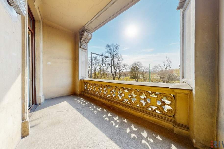 Wohnung mit touristischer Widmung nahe Schloss Schönbrunn | Prunkvolles 4-Zimmer Altbauapartment mit Loggia I 360° Rundgang, Wohnung-kauf, 708.500,€, 1140 Wien 14., Penzing
