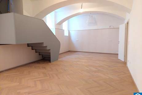 Modernisiertes Atelier im historischen Altbau in bester Stadtlage, Gewerbeobjekt-kauf, 340.000,€, 1040 Wien 4., Wieden