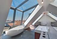 Dachgeschoss-Maisonette mit Traumterrasse & Weitblick beim Aumannplatz