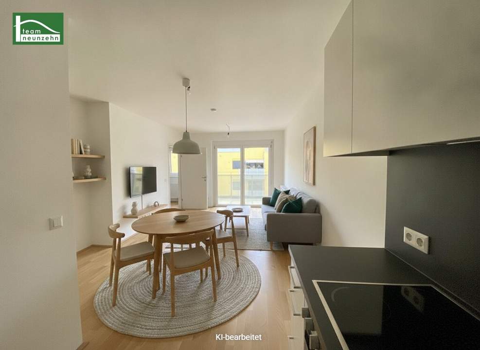 LEO 131 - Moderner Wohnkomfort in idealer Lage - Kompakte 2-Zimmer-Wohnung mit Balkon! Ab Oktober beziehbar!