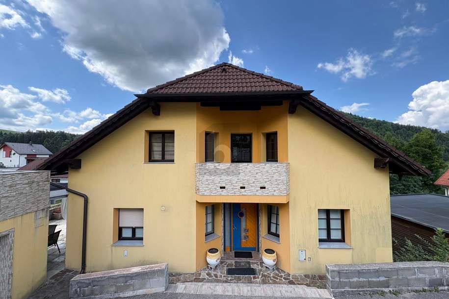 EINZIEHEN, WOHLFÜHLEN & WEITERENTWICKELN ? GROßZÜGIGES FAMILIENPARADIES MIT TRAUMGARTEN, SAUNA UND AUSBAUPOTENZIAL IN SONNIGER AUSSICHTSLAGE, Haus-kauf, 439.000,€, 3340 Waidhofen an der Ybbs(Stadt)