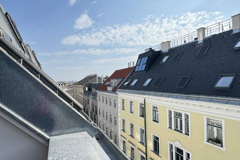 Erstbezug im Dachgeschoss: Moderne 3-Zimmer-Wohnung mit Loggia in Ruhelage des 15. Bezirks, Wohnung-kauf, 498.000,€, 1150 Wien 15., Rudolfsheim-Fünfhaus