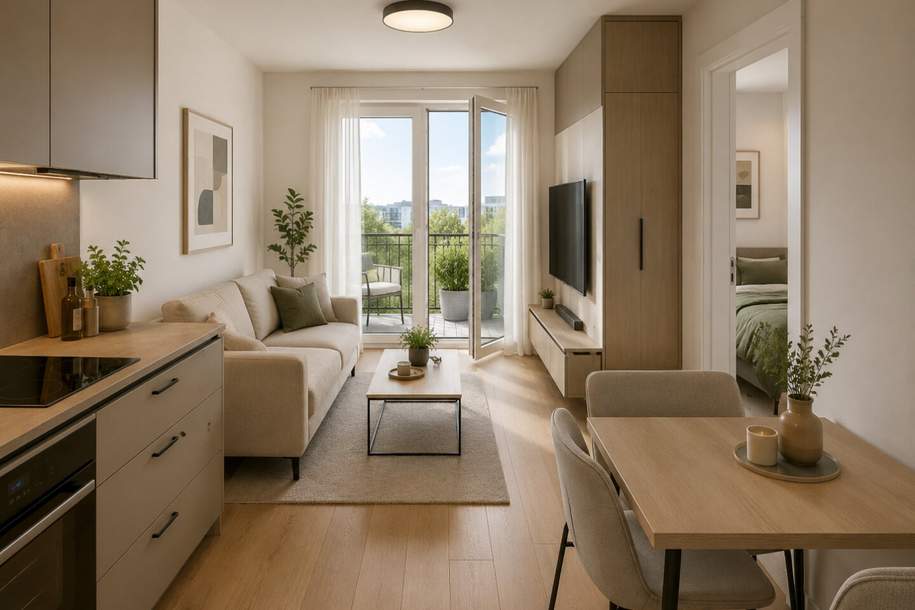 Naturnahe Lage Hirschstetten - Eigennutzung oder INVESTMENT, Wohnung-kauf, 229.500,€, 1220 Wien 22., Donaustadt