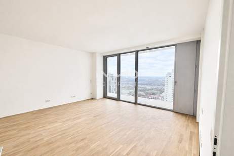 Urbanes Lebensgefühl - 2 Zimmer mit Freifläche - SKY RESIDENCE, Wohnung-miete, 1.100,00,€, 1220 Wien 22., Donaustadt