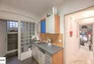 ** großzügige helle Gewerbefläche (Büro / Lager / Werkstatt) mit vielseitigem Potenzial, Extras und einem Stellplatz in Frequenzlage - Nähe Augarten **