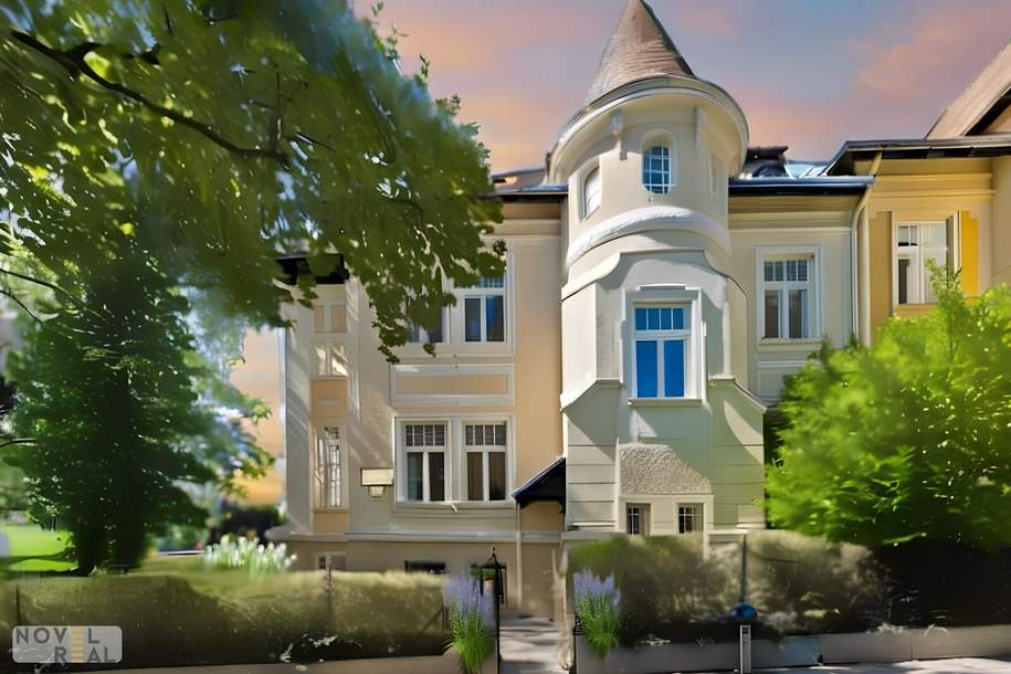 EINZIGARTIGE, RENOVIERTE JUGENDSTILVILLA IN TOPLAGE VON BADEN - VIELFÄLTIG NUTZBAR, Haus-kauf, 1.890.000,€, 2500 Baden