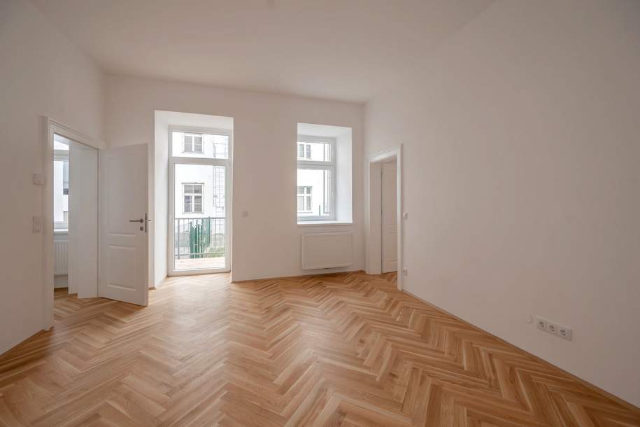 ++NEU++ Hochwertiger 2-Zimmer ALTBAU-ERSTBEZUG mit Balkon und Garten!, Wohnung-kauf, 298.900,€, 1200 Wien 20., Brigittenau
