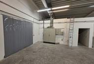 Lagerhalle / Produktionshalle mit 6 m Hallenhöhe, Verladerampe und 24/7-Zufahrt zu vermieten