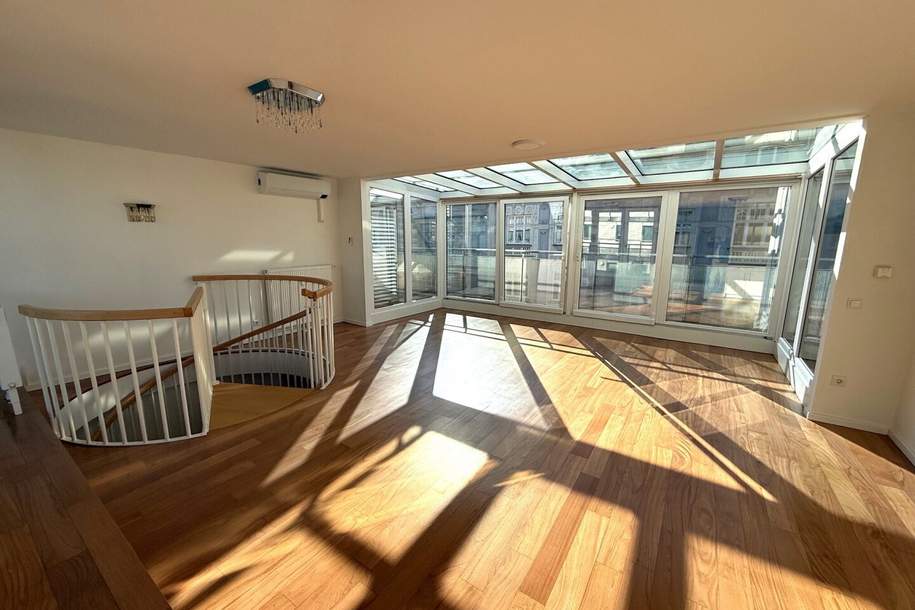 Erfüllen Sie sich ihren DG-Traum - 1 Gartenterrasse mit ca. 100 m² + 5 zusätzliche Terrassen mit gesamt ca. 50 m² + 1 Garagenplatz im Eigentum, Wohnung-kauf, 1.180.000,€, 1180 Wien 18., Währing