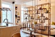 Das Besondere... Ihre exklusive Luxusresidenz am Wiener Naschmarkt- Park! Viel Liebe zum Detail + Hochwertig möbliert + Design + Eleganz! Alles was das Herz begehrt.... Aber Vorsicht - Sie werden sich verlieben!