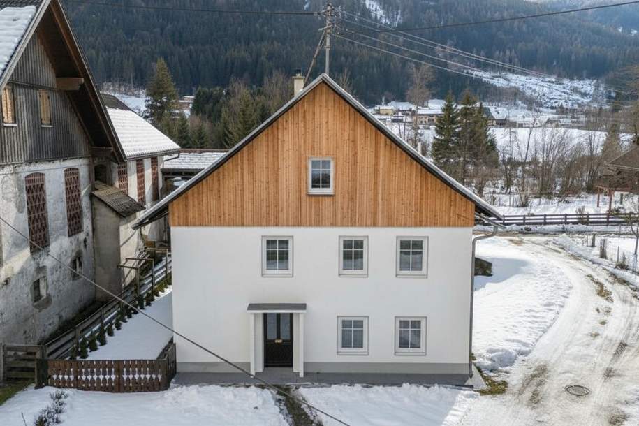 Ihr Rückzugsort im Gitschtal – Haus mit 6 Zimmern und sonniger Südseite, Haus-kauf, 295.000,€, 9620 Hermagor