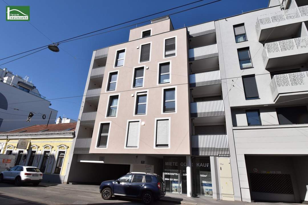 Ruhige Wohnung mit Terrasse und Garten! Moderne Neubauanlage! Garagenplatz im Kaufpreis inkludiert! Befristet vermietet - Für Anleger und Eigennutzer!