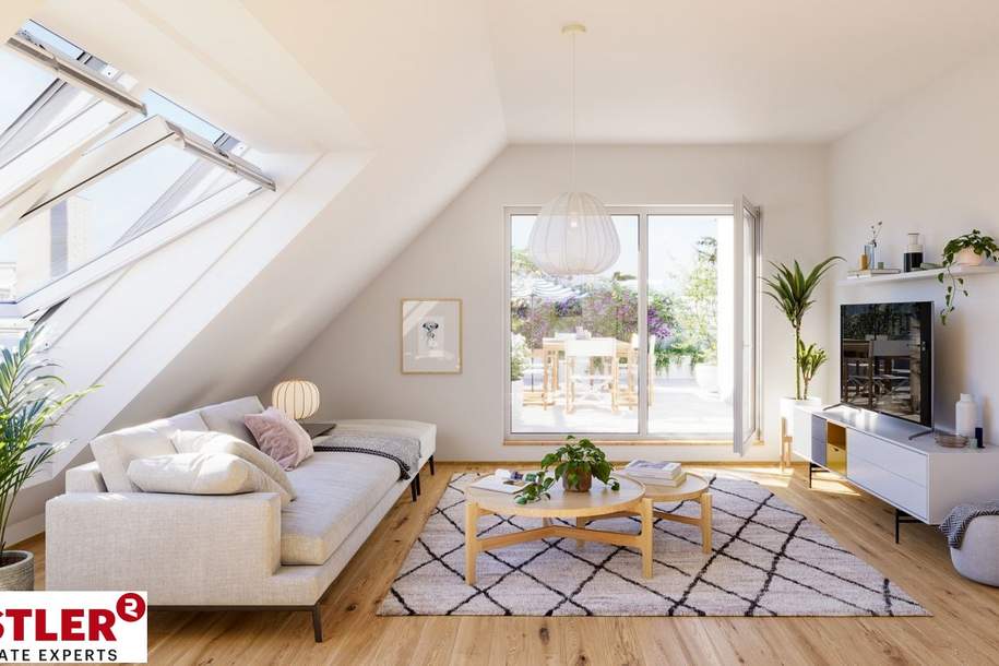 Anlegerwohnung im Neubauprojekt VINCENT |3Zimmer |große Terrasse | attraktive Lage | Provisionsfrei!, Wohnung-kauf, 439.000,€, 1230 Wien 23., Liesing