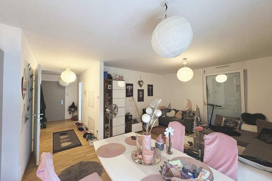 Q11 Leben in Simmering - Schöne Gartenwohnung mit 2 Zimmern, Terrasse und Deckenkühlung!, Wohnung-miete, 1.271,44,€, 1110 Wien 11., Simmering