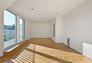 HOCH HINAUS >> 1. Dachgeschoss mit Terrasse >> klimatisierter 2-Zimmer Wohntraum mit Top Anbindung