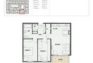 EDI N° 7 - großzügige 3 - Zimmer - Wohnung mit großer Freifläche