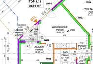 "ZWEI22 - Der Neubau zum doppelten Glück" - 2.Zimmer-Wohnung mit perfektem Grundriss und Loggia! - JETZT ZUSCHLAGEN