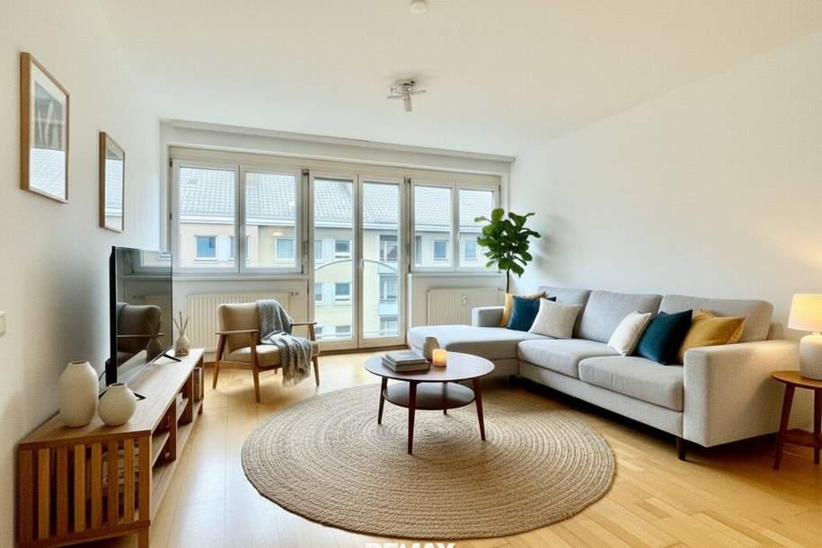 Helle, gepflegte 2-Zimmer-Wohnung mit idealem Grundriss – perfekt für Singles oder Paare, Wohnung-miete, 926,73,€, 1140 Wien 14., Penzing