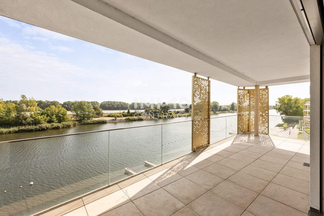 1. Reihe am Wasser - 85m2 Balkon! YOUR PLACE TO BE - 365 Tage wie im Urlaub