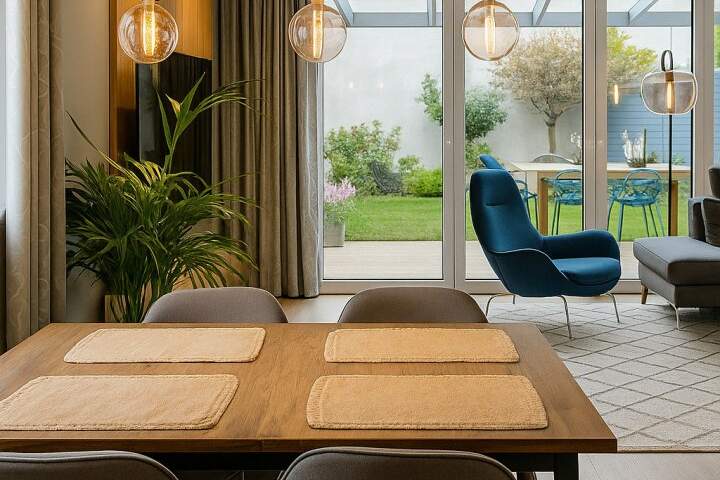 Wo Sonne, Wasser und Raum sich treffen – Ihr neues Familienglück nahe oberem Mühlwasser + Klimaanlage + uneinsichtiger Garten + Stellplatz + Eigengrund, Haus-kauf, 789.000,€, 1220 Wien 22., Donaustadt