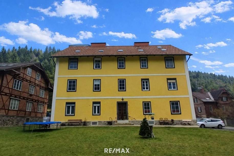 Solide 2-Zimmer-Wohnung mit Garage in Großveitsch, Wohnung-kauf, 54.900,€, 8662 Bruck-Mürzzuschlag