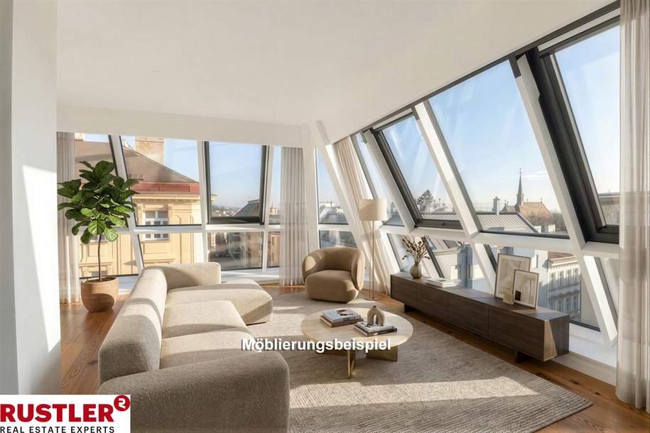 Terrassentraum! 3-Zimmer Dachgeschosswohnung nähe Schubertpark, Wohnung-kauf, 663.000,€, 1180 Wien 18., Währing