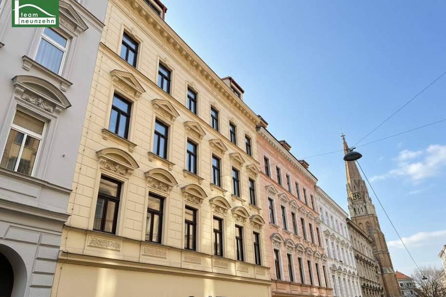 Ruhige 2-Zimmer-Altbauwohnung mit ca. 12 m² Balkon in Hernals, Wohnung-kauf, 209.000,€, 1170 Wien 17., Hernals