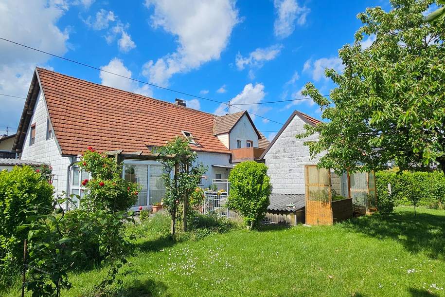Charmantes Einfamilienhaus in Trauner Siedlungslage mit viel Potential, Haus-kauf, 299.000,€, 4050 Linz-Land