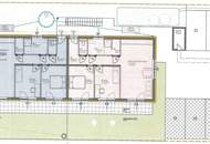 Klimatisierte Neubau-Anlegerwohnung mit 3 Zimmern, 90 m² Garten und 2 Parkplätzen in moderner Siedlung in Wasendorf