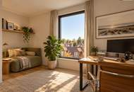 Arbeiten im Penthouse, leben auf der Terrasse