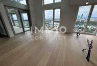 Exklusive Penthouse Wohnung auf 2 Etagen mit atemberaubenden Ausblick auf die Donau und die Innenstadt!