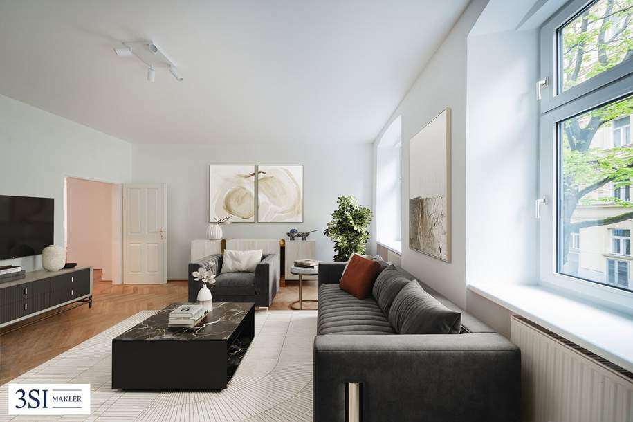 Exklusives Wohnambiente im Wiener Altbau nahe dem beliebten Wiener Prater, Wohnung-kauf, 635.000,€, 1020 Wien 2., Leopoldstadt