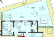 Geförderte 3- Zimmerwohnung mit Garten und Terrasse - Top 01