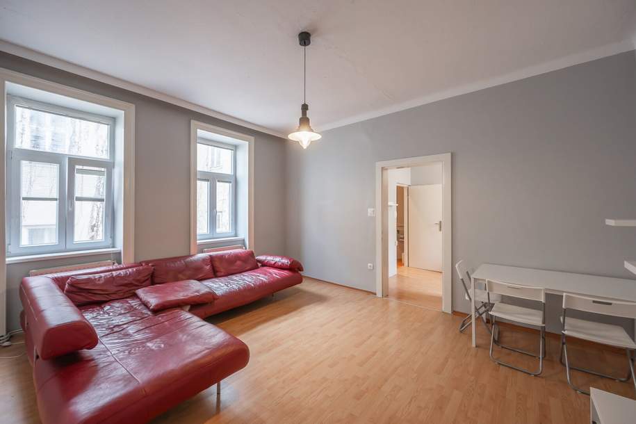++KLNB121++ Renovation Opportunity: Well-Located 2-Room Apartment with Airbnb Potential, Wohnung-kauf, 188.900,€, 1200 Wien 20., Brigittenau
