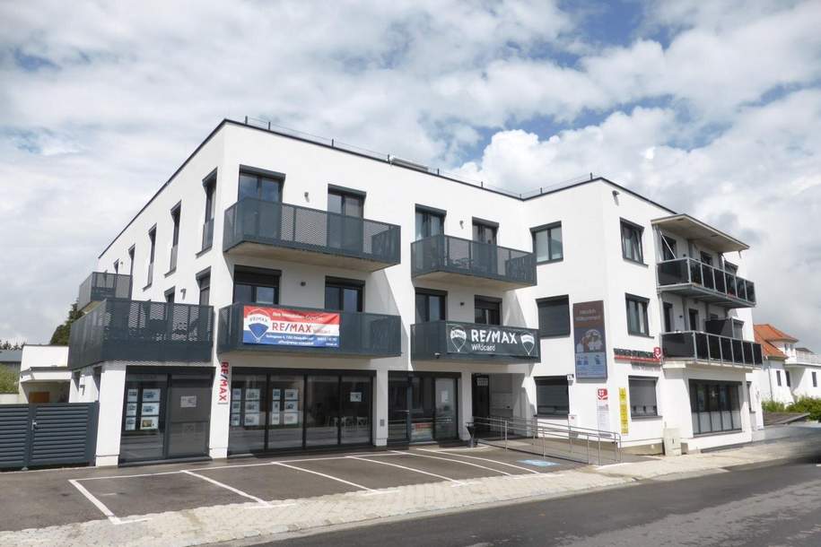 Moderne Gewerbeeinheit im Zentrum von Oberpullendorf – ideal für Büro, Praxis oder Kanzlei, Gewerbeobjekt-miete, 1.492,91,€, 7350 Oberpullendorf