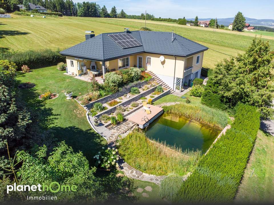 Repräsentatives Haus in Kirchschlag Linz-Nähe, es vereint Harmonie und Individualität