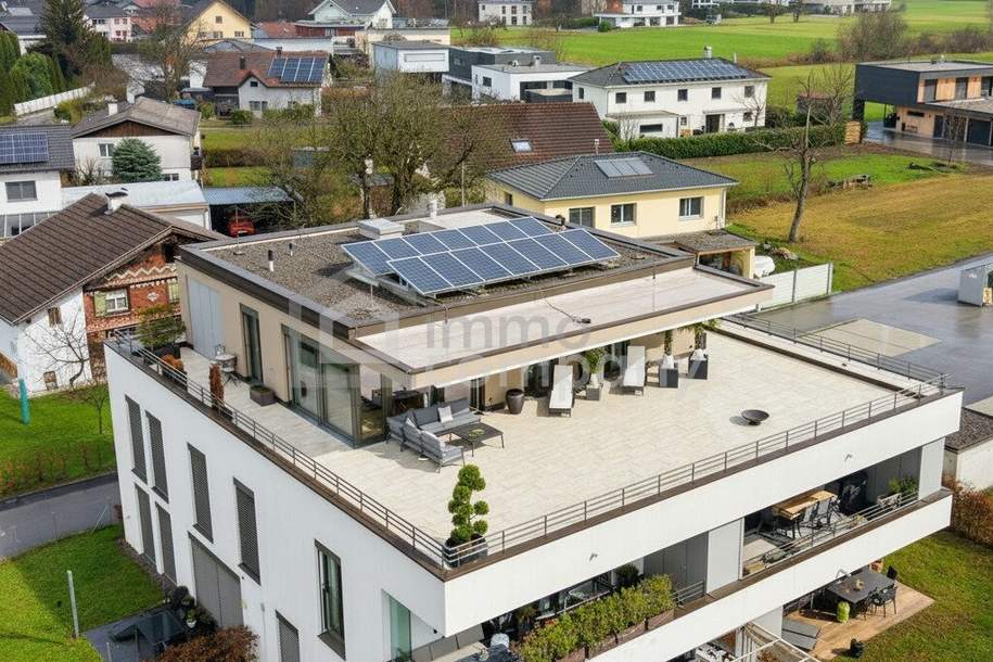 Exklusive Penthouse-Wohnung | 188m² Terrasse | Koblach | Bergblick | TG-Stellplatz, Wohnung-kauf, 790.000,€, 6842 Feldkirch