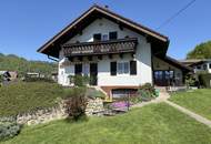 Toller See- u. Gebirgsblick - älteres Einfamilienhaus in zentraler Lage