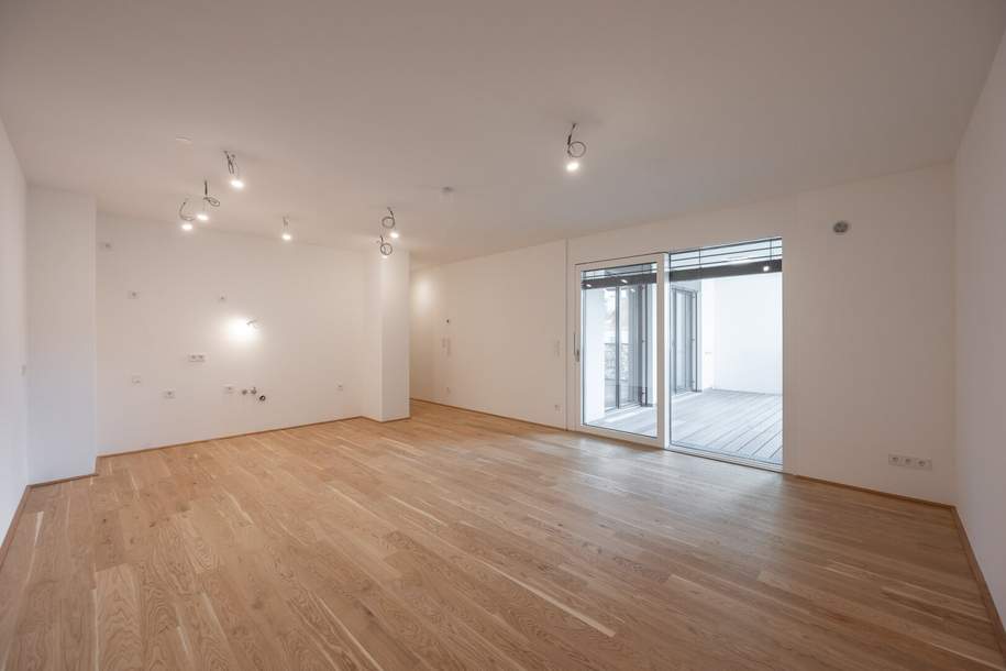 Wohnen im Bel Atrium: praktische 3 Zimmer Wohnung mit Balkon, inkl. Stellplatz und vielen Extras ** ab sofort **, Wohnung-miete, 1.365,00,€, 1220 Wien 22., Donaustadt